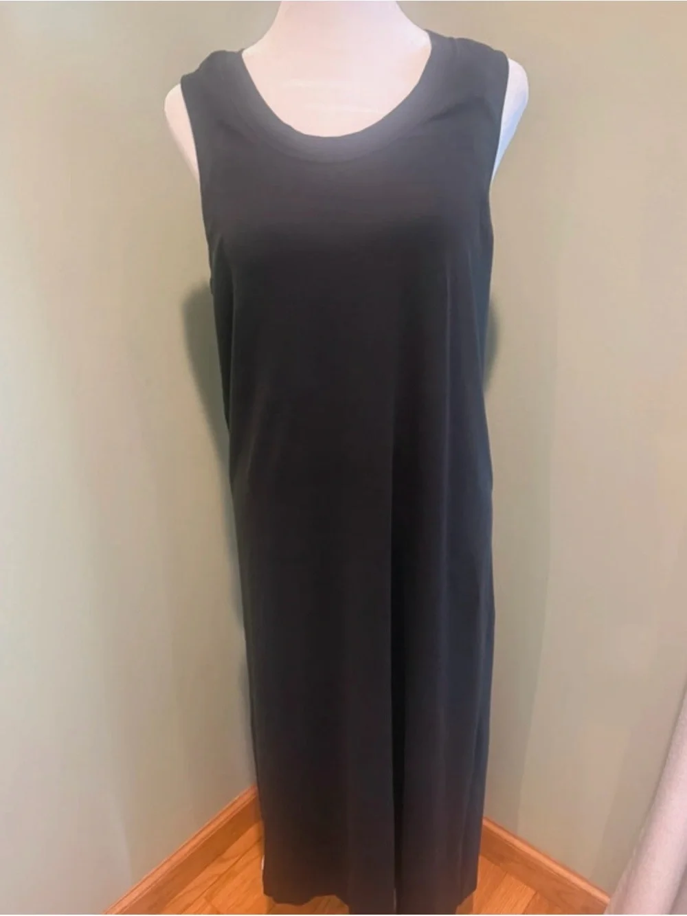 lululemon athletica Black Maxi Tank Dress